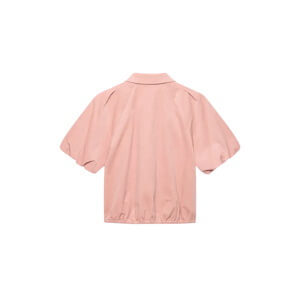 Mint Velvet Pink Corduroy Puff Sleeve Shirt